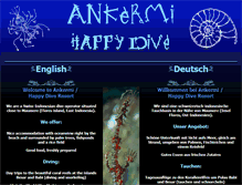 Tablet Screenshot of ankermi-happydive.com